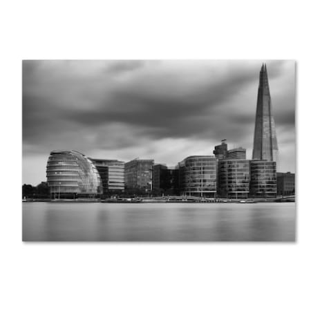 Claire Doherty 'City Hall And The Shard London' Canvas Art,16x24